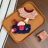 15cm New Product Barcelo Bear Clothes Cotton Doll Overalls Set 15cm Barcelona Bear Baby Clothes Doll