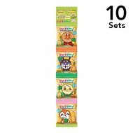 【10入組】不二家 面包超人 小口饼干 4連袋 80g