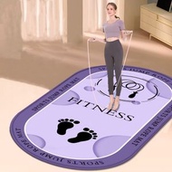 #N/A - B115（紫色/160/80cm）全城熱賣 - 瑜珈墊 跳繩墊 隔音 避震墊 室內 加厚 健身運動