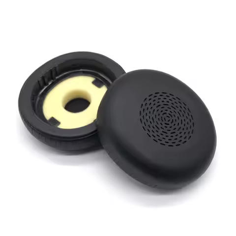 ​Black Earpad for Jabra Evolve 2 75 Replacement Headphone Cover Sponge Ear Cover Gold