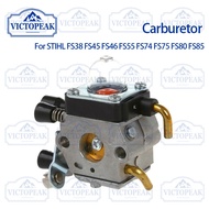 VICTOPEAK Carburetor for STIHL FS38 FS45 FS46 FS55 FS74 FS75 FS76 FS80 FS85