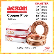 Acson Daikin Dewpoint Hocol Copper Tube Copper pipe Copper Air Cond Copper paip paip aircond