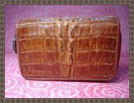 **精選泰國珍珠魚 / 鱷魚皮件精品店**鱷魚皮複合式鑰匙圈零錢包(6)**保証真品 / 不滿意包退**
