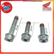 12 L STAR BOLT FRONT REAR BRAKE DISC CALIPER HONDA M8X25 M8X28 M8X40 CALIPER LENGTH 2.5CM 2.8CM 4CM 