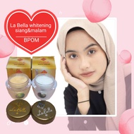 【Asli Indonesia】Labella Whitening Siang dan Malam Cream /Krim Pemutih Wajah
