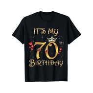 ItS My 70th Birthday 70 th 70th Birthday Queen T-Shirt