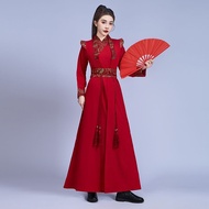 Adult Hanfu Costume - Martial Arts & Mulan-Inspired Fairy Girl Swordsman Design