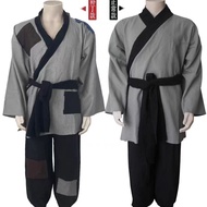 Taoli Shop🌸Ancient Hanfu Civilian People Beggar Costume Performance Costume Poor Farmer Performance 