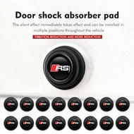 8PCS Car Door Shockproof Silicone Gasket Buffer Pad For Audi RS SLINE RS3 RS4 RS5 RS6 RS7 RS8 ABT Qu