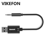 VIKEFON Bluetooth Receiver USB Audio Receiver Bluetooth 5.0 Dongle 3.5mm AUX Jack  Wireless Car Musi