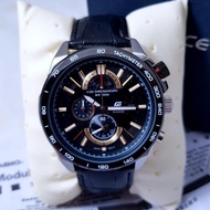 Jam Casio Edifice EFR 520L - 1AV Leather Black