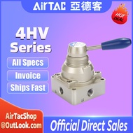 Airtac Pneumatic Manual Valve Hand-Operated Air Directional Control Valve 4HV230-08 3-Position 4-Way