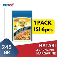 Hatari See Hong Puff 245gr MARGARINE [ 1 Package Contains 6pcs ] - MARGARINE - Ruscomart