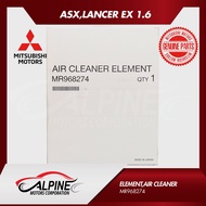 Mitsubishi Genuine Parts: ELEMENT,AIR CLEANER FOR ASX AND LANCER EX 1.6