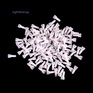 Rightfeel 100pcs Closed End Crimp Caps Electrical Wire Terminals Connector Cap AWG 16-14 New
