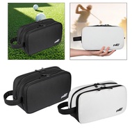 [whfashionkk] Golf Ball Carry Bag Pouch Outdoor Sports with Handle Strap Valuables Pouch