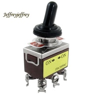 AC 250V 15A on/on 2 Position DPDT Toggle Switch with Waterproof Boot