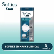 Softies Masker Surgical 3D 5s