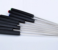 23cm stainless steel fondue forks-pot needle needle skewers of meat cheese fork fork a fork and prac