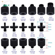 UM.T Conversion Screw Dual Nuts Tripod Mount Screw 1/4 to M4 M5 M6 M8 M10 Inch Projector Braet Adapt