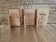 1 支 Dior 1ml 香水 ( Dior Miss Dior Absolutely Blooming edp / Dior Miss Ior Parfum /Dior J'adore l'Or E