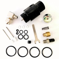 {JKSDGHFWA} Mới nhôm thép van PCP 30mpa 3000PSI van ren bể M28 1.5