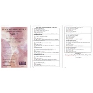 Hardcopy  2023 English Paper 2 Answers Trial Paper SPM CEFR B1 Vol 2