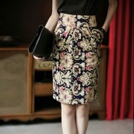 SALE BN Baroque Pencil Skirt