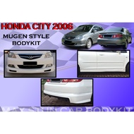 HONDA CITY 2006 MG BODYKIT (MG) BUMPER SKIRT LIP FOR CITY 2006 2007 FRONT SKIRT SIDE SKIRT REAR SKIR