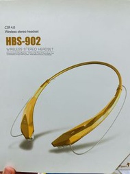 HBS-902 HBS902運動頸掛式 無線通用型 立體聲防噪 頸掛 震動 藍牙耳機4.0 運動耳機