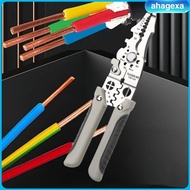 [Ahagexa] Wire Pliers Tool Wire Cutter, Multifunctional Wire Crimping Tool for Electrician &amp; Lineman