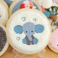 Latest Elephant Diy Punch Needle Kit