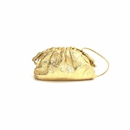 Bottega Veneta BV 金色 mini pouch 雲朵 肩背包