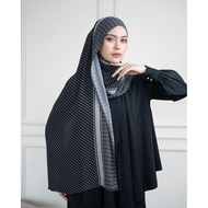 Evolvere - Noora Scarf Pashmina Hijab Viscose Printing Motif Keffiyeh