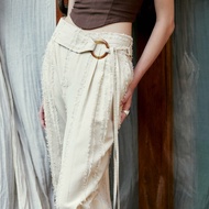 HEARTWEAVERS-BANANA TAILORED PANTS Cotton Pants Women Linen Pants Women