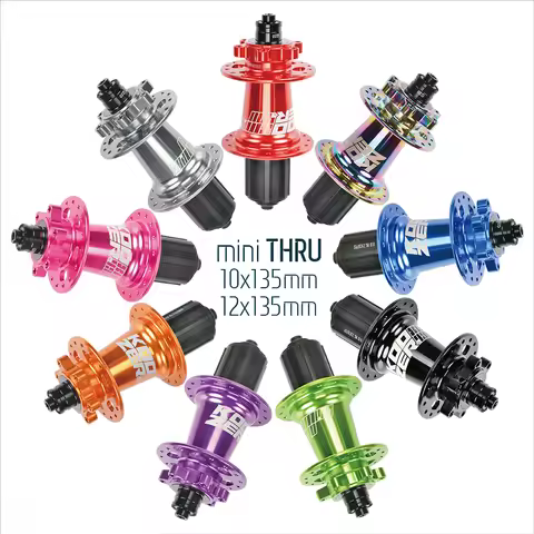 Koozer XM490pro Mini THRU Rear MTB Bicycle Hub 10x135mm TA 12x135mm 24 28H 32H 36 Holes 9S 10S 11S 1