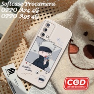 OPPO A74 4G CASE - SOFTCASE PRO CAMERA OPPO A74 4G A74 5G A95 4G 2020 2021 2022