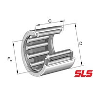 INA HK1412-AS1-B Drawn Cup Needle Roller Bearing ,open ends