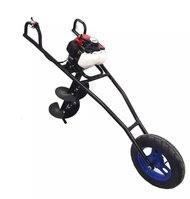 Hand Push Earth Auger drill Agriculture