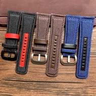 Suitable for 7 Seven Friday P3C/04 09 07 Canvas Watch Chain Sevenfriday Nylon Genuine Leather Strap
