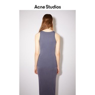 Acne Studios Ladies Ribbed Knit Slim-Fit Sleeveless Vest