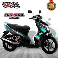 Decal Mio Soul Karbu Full Body Stiker Mio Soul Karbu Variasi Keren Dekal Mio Soul Karbu Full Body Va