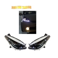 Perodua Myvi (05') Projector Head Lamp Myvi Lampu Depan With Led Stripe Myvi Old (Full Set 2pcs)