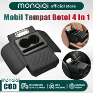 VG26WS Car Armrest Pad Car Tissue Box Bottle Holder 4 In 1 / Console Box Storage / Premium Tissue Co