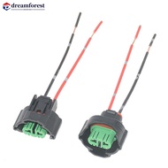 DREAMFOREST 2Pcs Car H8 H11 Bulb Socket Wire Plug Harness Wiring Holder Car Headlight Fog Lamps Lamp