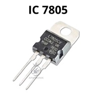 IC 7805 5V Fixed Positive Voltage Regulator - For Power Supply & Arduino