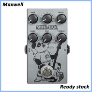 maxwell   MINI-EFX Vintage Guitar Effect Pedal Analog Excitation Overdrive Distortion Guitar Effect Pedal With True