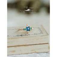 Long island Long island Green Summer Super White Beauty London Blue Topaz Apatite 925 Sterling Silve