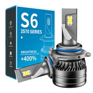 Wholesale  Auto Silver gun color s6 led headlight Bulbs  H1 H3 H4 H7 H8 H9 H11 9005 9006 9012  9004 