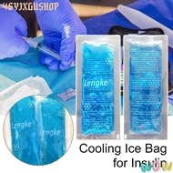 45YJXGUSHOP 2pcs 50g Insulin Cooling Bag Thermal Insulated Travel  Diabetic Pocket Ice Pack